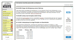 Desktop Screenshot of gemuesekiste-bilk.de